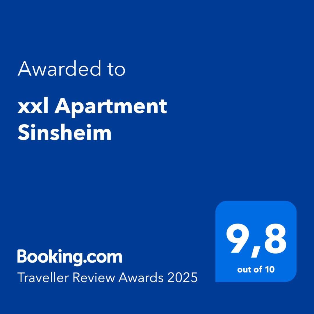 Xxl Apartment Sinsheim Dış mekan fotoğraf